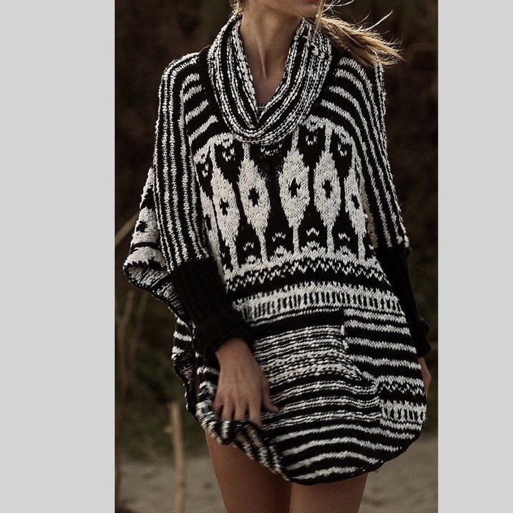 Free people poncho